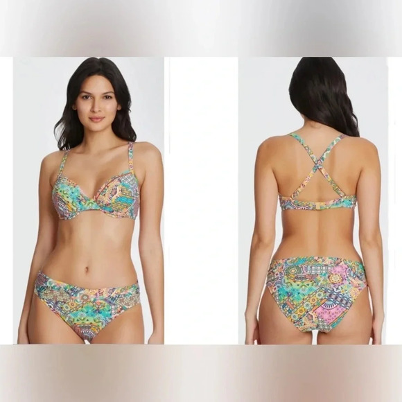 Bleu Rod Beattie Seriously Sunny Bikini Swimsuit Bra - Picture 1 of 15